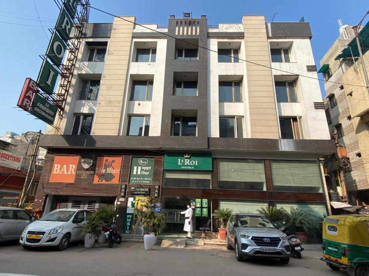 Hotel Le Roi Near New Delhi Railway Station Exteriör bild